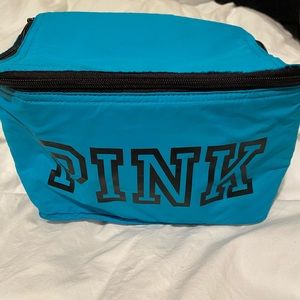 PINK Victoria’s Secret blue lunch box/cooler